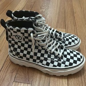 Vans SENTRY SK8-HI Checker Print